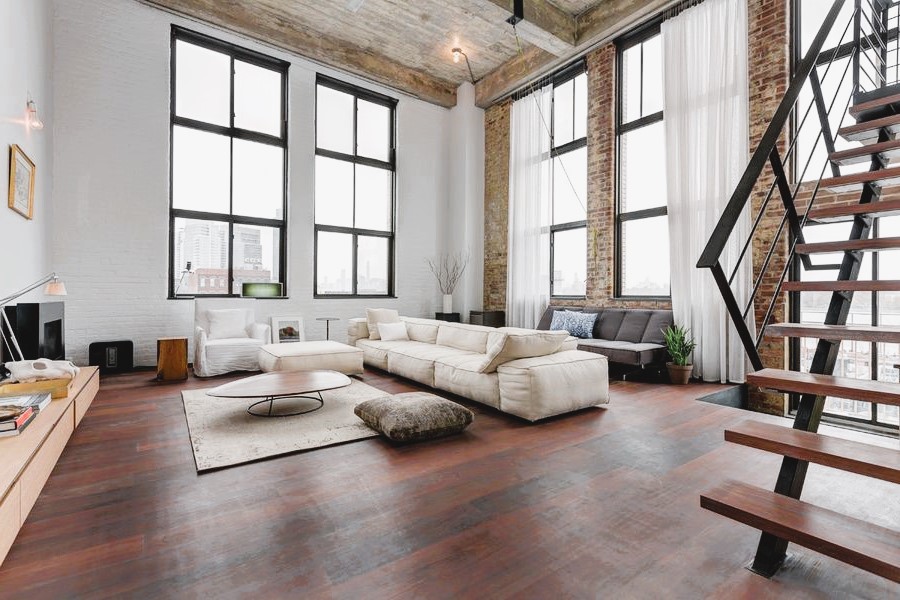 Simple loft interior